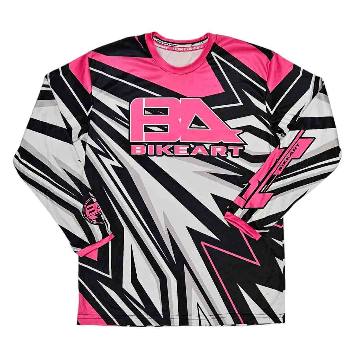 KINETIC PINK JERSEY_JERSEY BIKE ART_BIKE ART_TRICOTAS_KINETIC_BIKE ART TRICOTAS