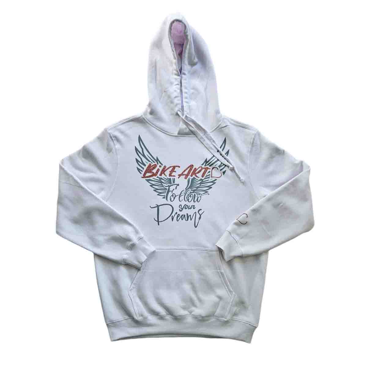 POLERON WOMEN FOLLOW YOUR DREAMS BLANCO